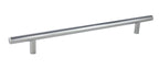 Pride Industrial - 10" Bar Cabinet Pull with 7" Center to Center - Polished Chrome
