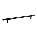 Pride Industrial - 12" Bar Cabinet Pull with 9" Center to Center - Matte Black