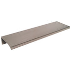 Pride Industrial - 6" Aluminum Tab Cabinet Pull with 4-2/5" Center to Center - Satin Nickel