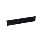 Pride Industrial - 9" Aluminum Tab Cabinet Pull with 7-1/5" Center to Center - Matte Black