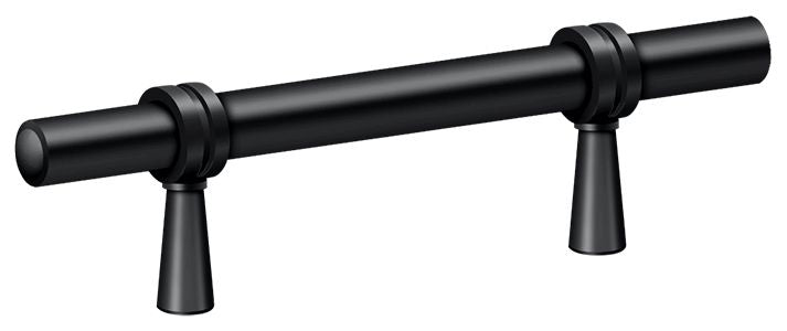 Deltana P310U19 Adjustable Pull 4-3/4"; Black Finish Main image