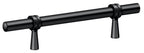Deltana - Adjustable Pull 6-1/2" - Black