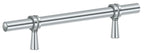 Deltana - Adjustable Pull 6-1/2" - Bright Chrome