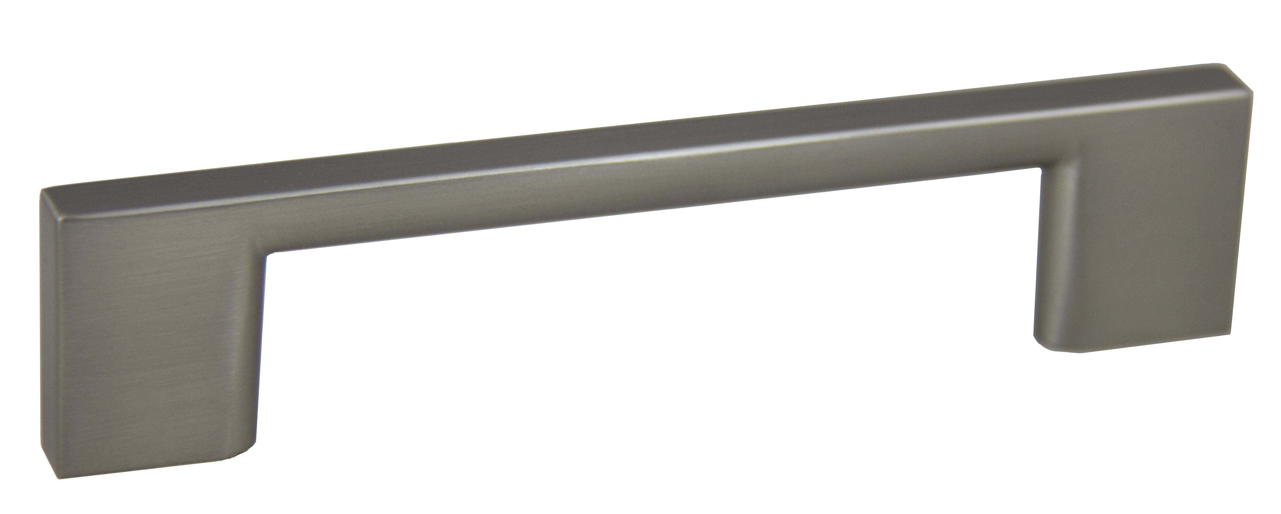 Pride Industrial P80572SN 4-3/4" Miami Cabinet Pull with 3-3/4" Center to Center Satin Nickel Finish Main image