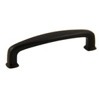 Pride Industrial - 4-5/8" Deco Cabinet Pull with 3-3/4" Center to Center - Matte Black