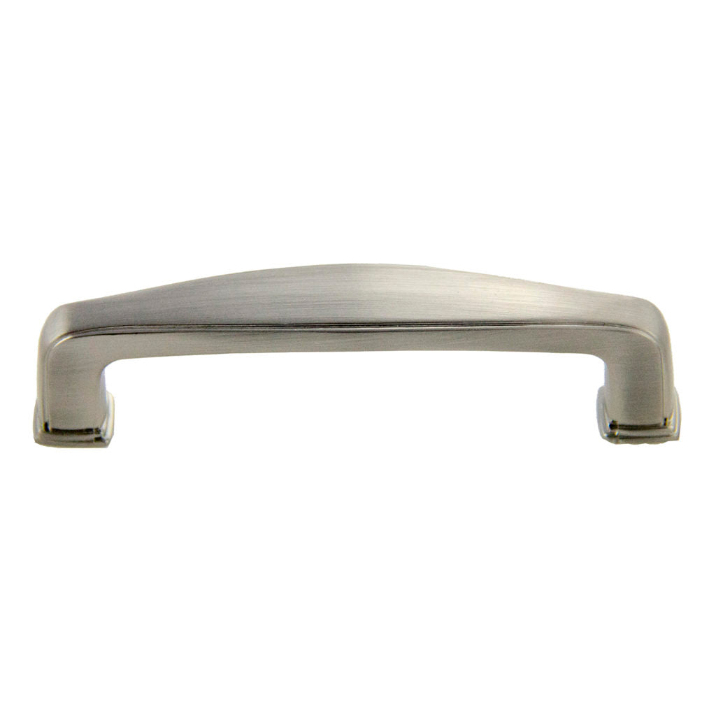 Pride Industrial P81092SN 4-5/8" Deco Cabinet Pull with 3-3/4" Center to Center Satin Nickel Finish