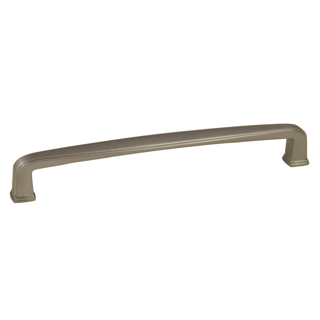 Pride Industrial P83092SN 6-3/4" Cabinet Pull with 6-3/10" Center to Center Satin Nickel Finish Main image
