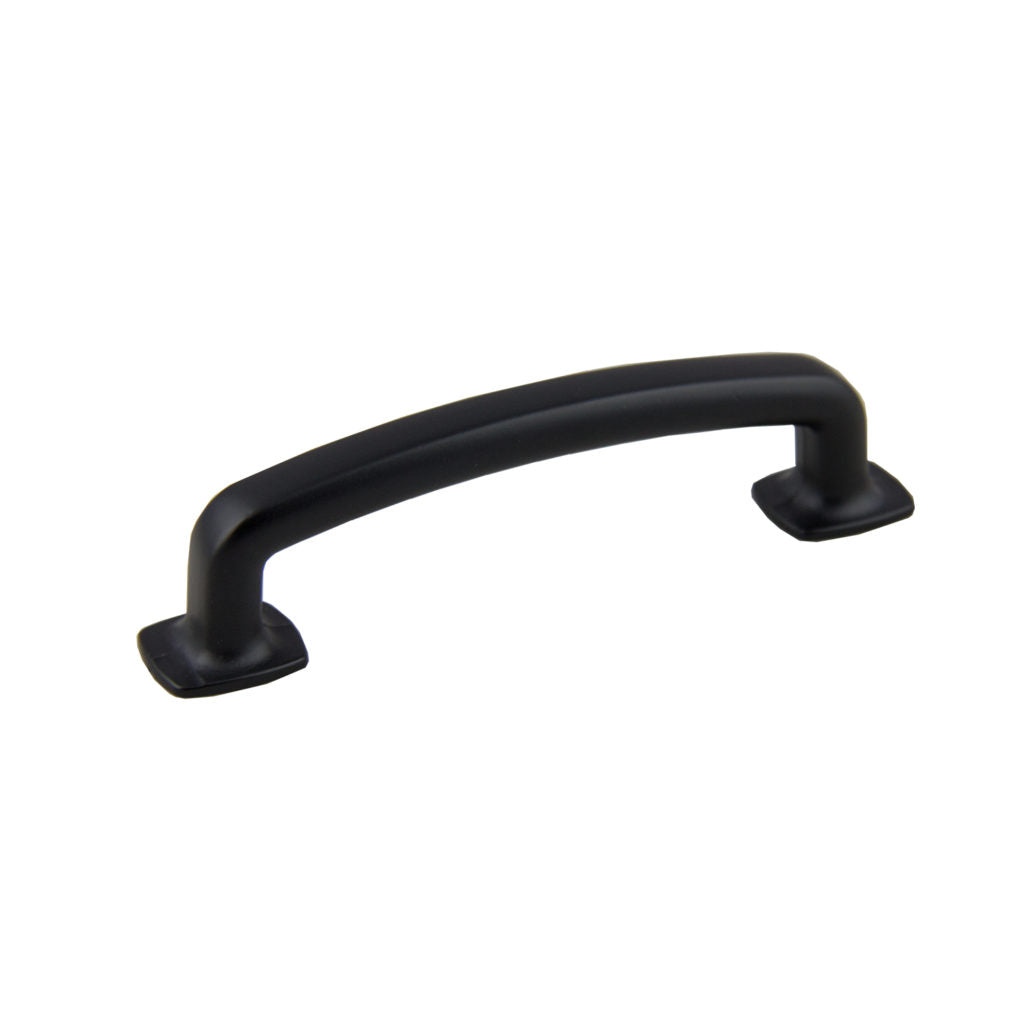 Pride Industrial P86373BK 4-1/2" Vail Cabinet Pull with 3-3/4" Center to Center Matte Black Finish