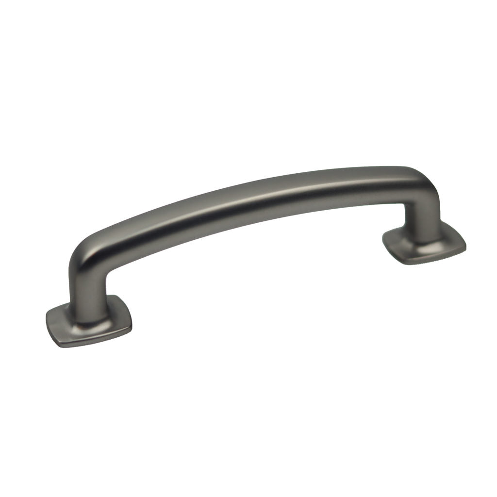 Pride Industrial P86373DP 4-1/2" Vail Cabinet Pull with 3-3/4" Center to Center Dark Pewter Finish Main image