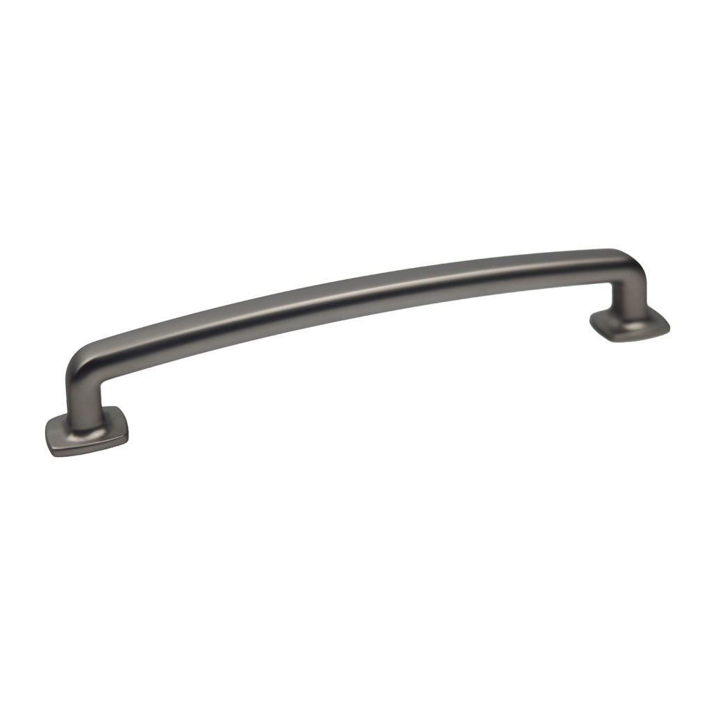 Pride Industrial P86375DP 7" Vail Cabinet Pull with 6-3/10" Center to Center Dark Pewter Finish Main image