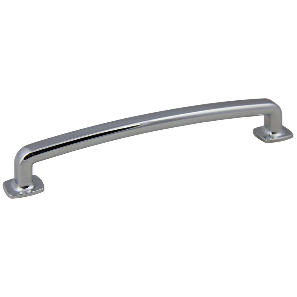 Pride Industrial P86375PC 7" Vail Cabinet Pull with 6-3/10" Center to Center Polished Chrome Finish Main image