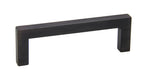 Pride Industrial - 4-1/4" Modern Square Cabinet Pull with 3-3/4" Center to Center - Oil Rubbed Bronze