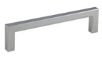 Pride Industrial - 5-1/2" Modern Square Cabinet Pull with 5" Center to Center - Polished Chrome