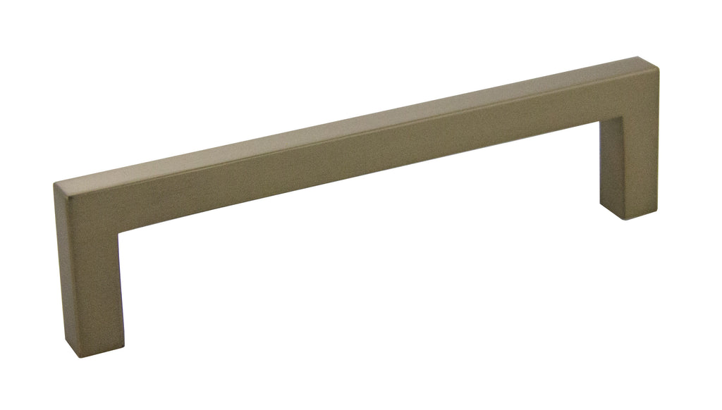 Pride Industrial - 5-1/2" Modern Square Cabinet Pull with 5" Center to Center - Rose Gold