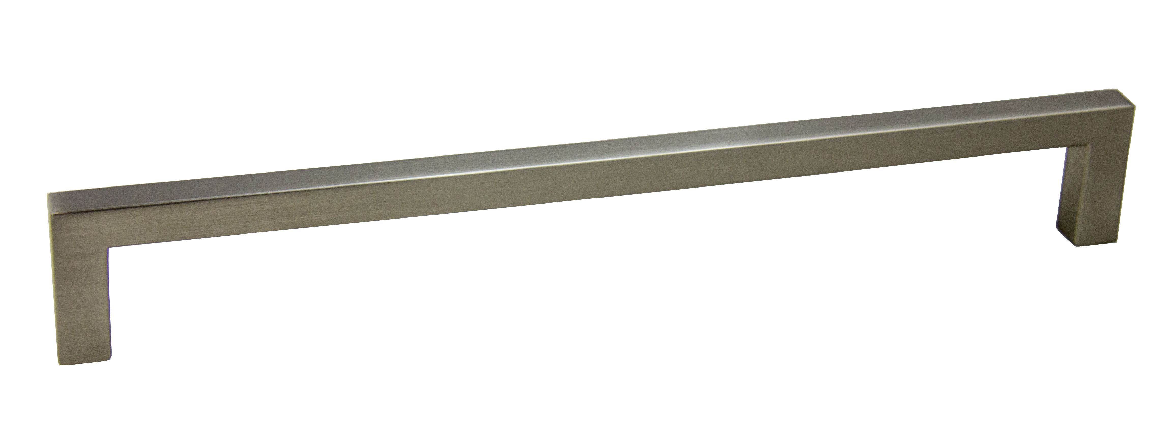 Pride Industrial - 9" Modern Square Cabinet Pull with 8-4/5" Center to Center Secondary image