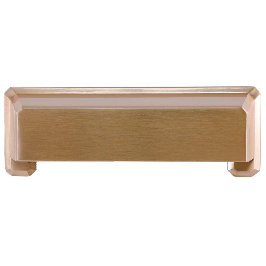 Pride Industrial P90396RG 3" and 3-3/4" Center to Center Charleston Cup Cabinet Pull Rose Gold Finish Main image