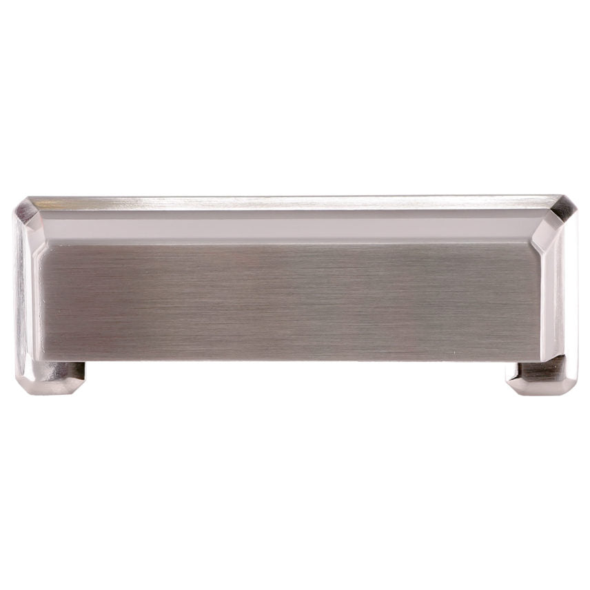 Pride Industrial P90396SN 3" and 3-3/4" Center to Center Charleston Cup Cabinet Pull Satin Nickel Finish Main image