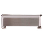Pride Industrial - 3" and 3-3/4" Center to Center Charleston Cup Cabinet Pull - Satin Nickel