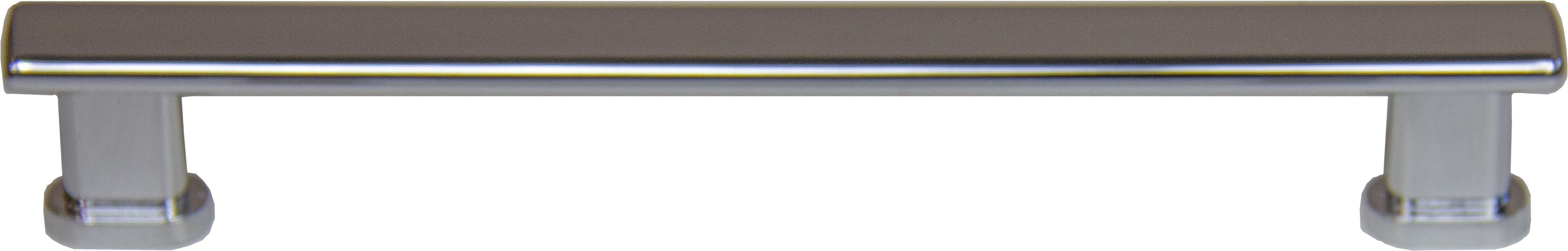 Pride Industrial P92928PC 7-1/4" Manhattan Cabinet Pull with 6-3/10" Center to Center Polished Chrome Finish Main image