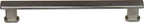 Pride Industrial - 7-1/4" Manhattan Cabinet Pull with 6-3/10" Center to Center - Satin Nickel