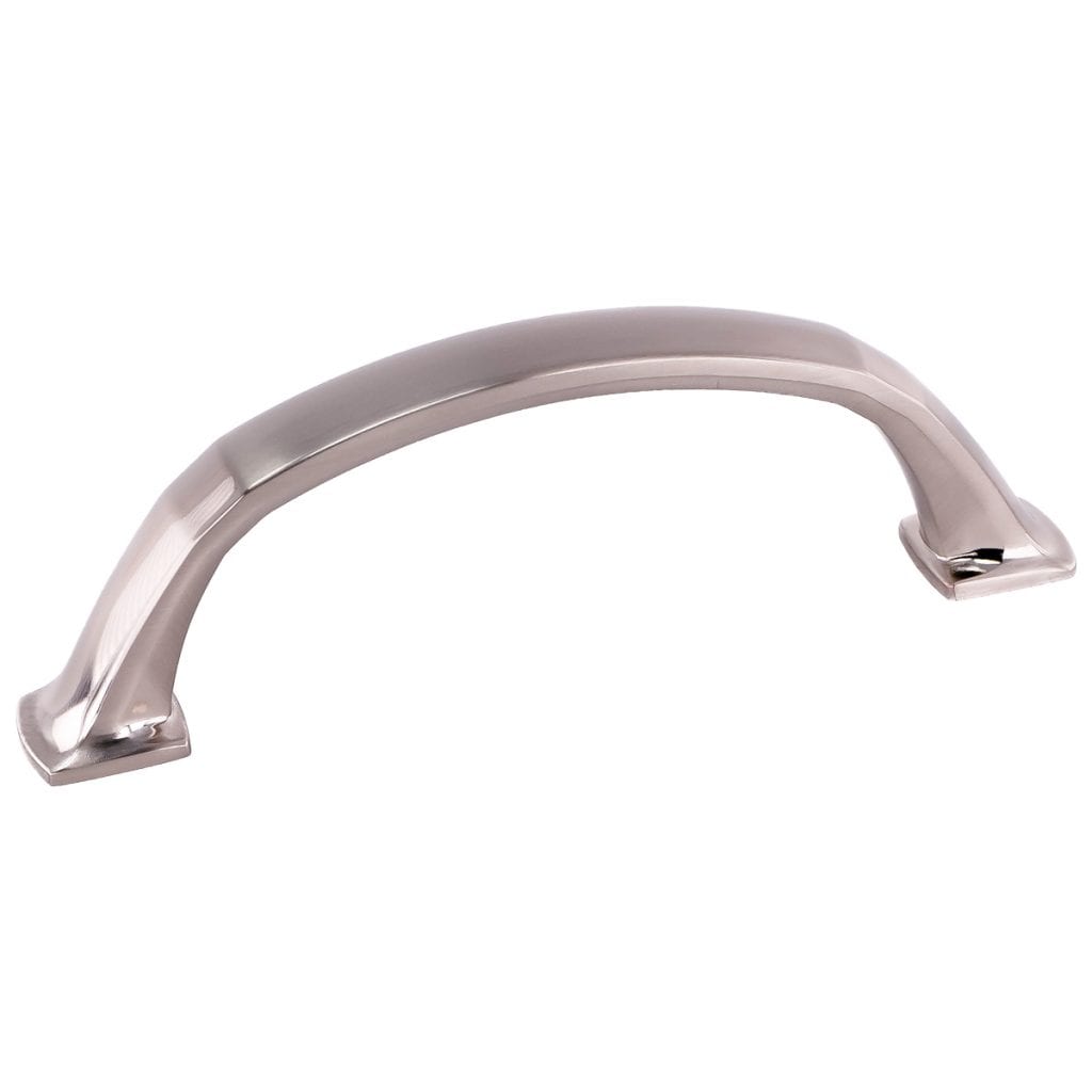 Pride Industrial P93096SN 3-3/4" Center to Center Madison Cabinet Pull Satin Nickel Finish Main image