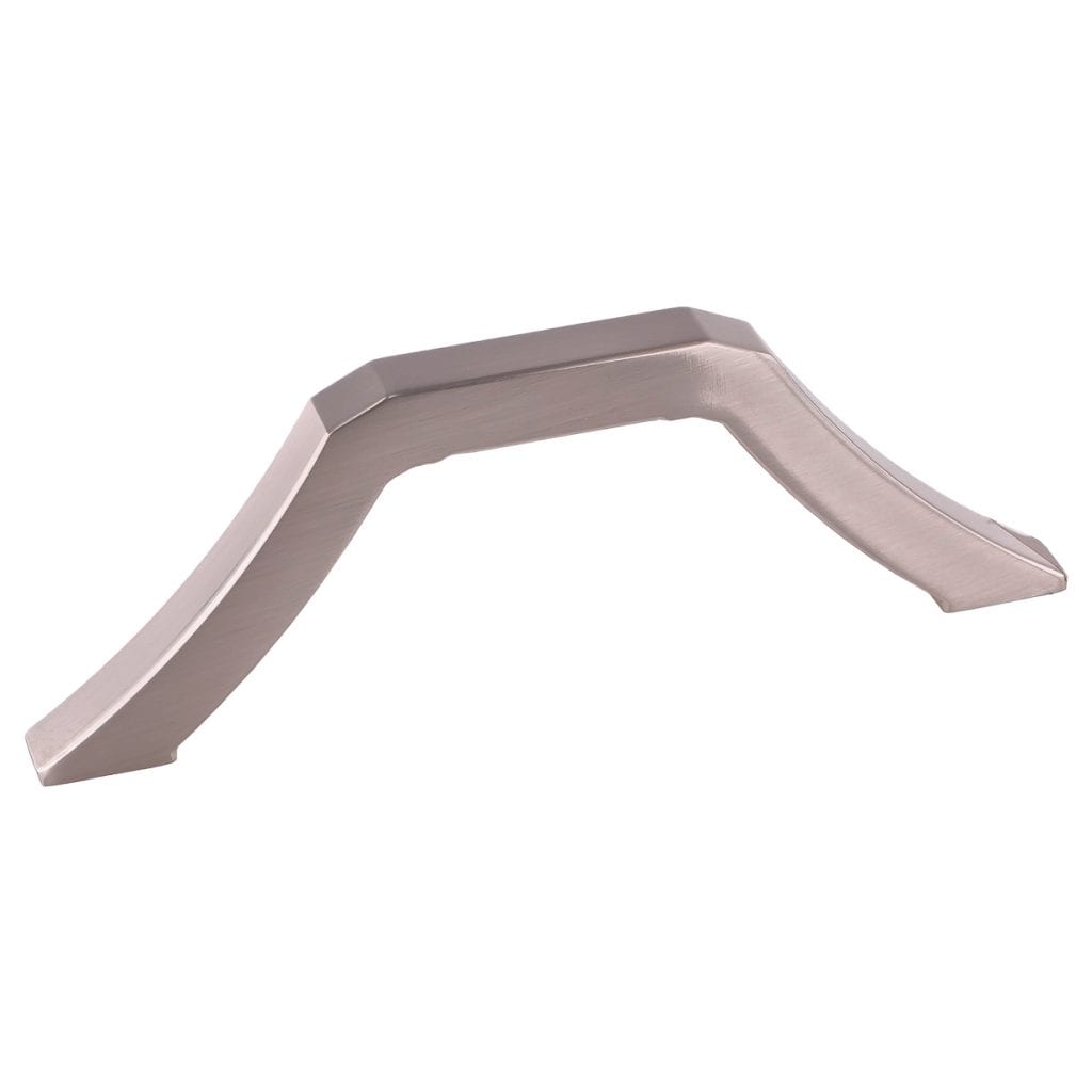Pride Industrial P94096SN 3-3/4" Center to Center Milan Cabinet Pull Satin Nickel Finish Main image