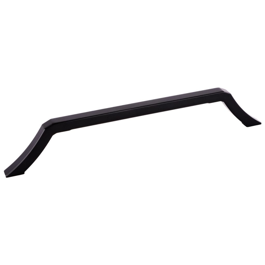 Pride Industrial P94210BK 8-1/4" Center to Center Milan Cabinet Pull Matte Black Finish Main image