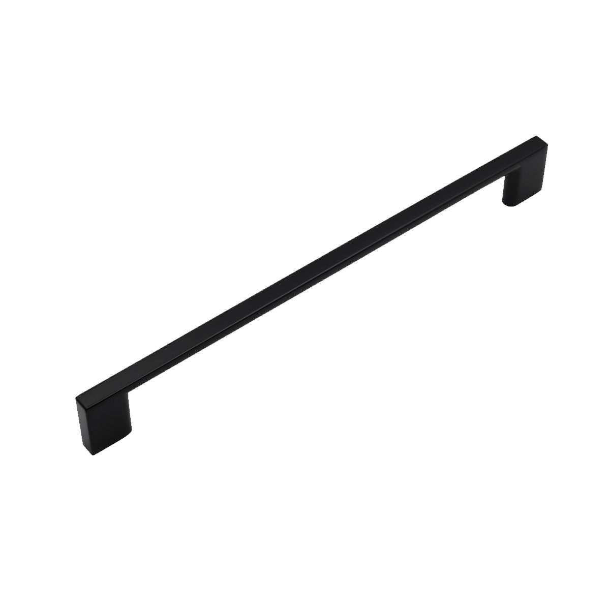 Pride Industrial PA5108BK 8" Center to Center Miami Appliance Pull Matte Black Finish Main image