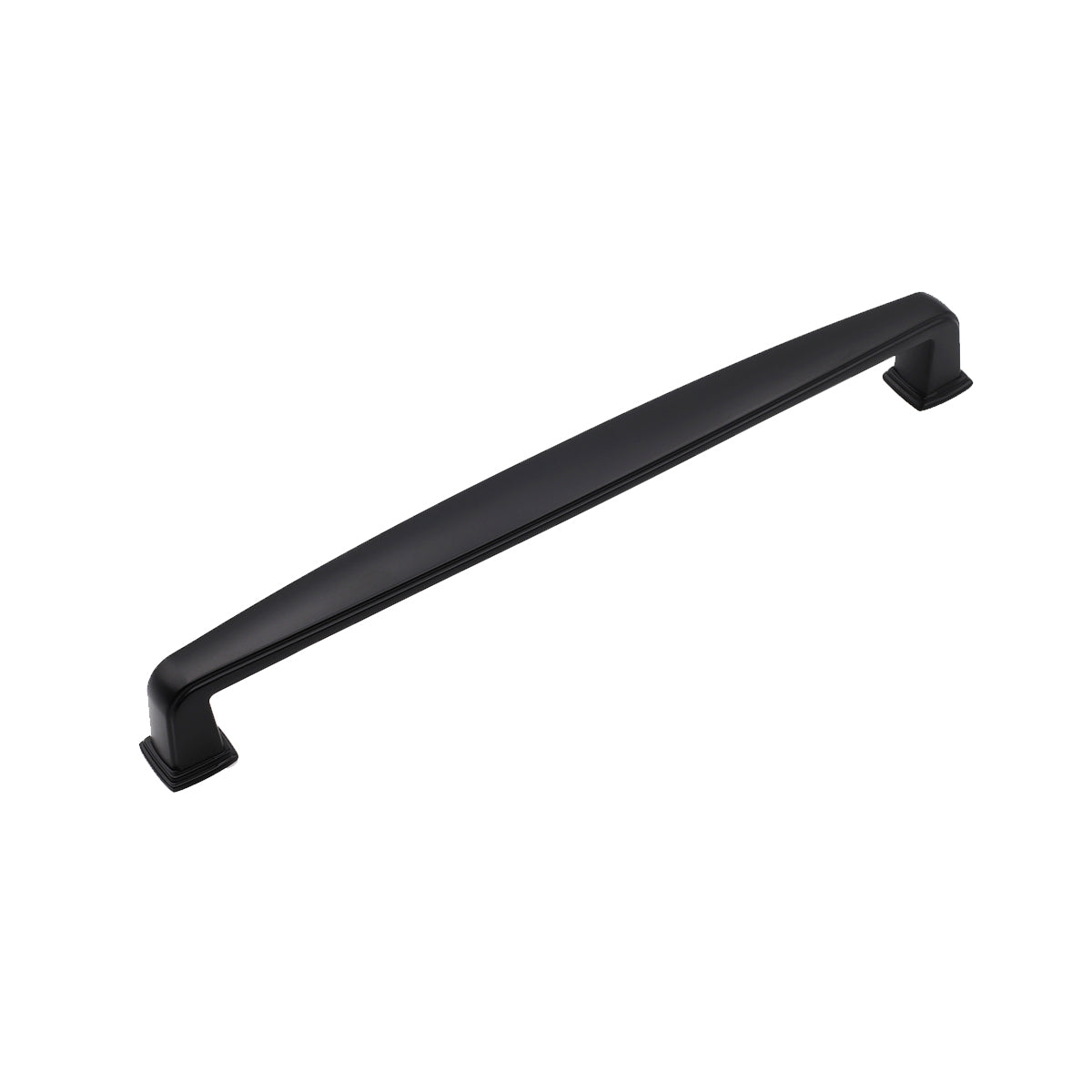 Pride Industrial PA5208BK 8" Center to Center Charlotte Appliance Pull Matte Black Finish Main image