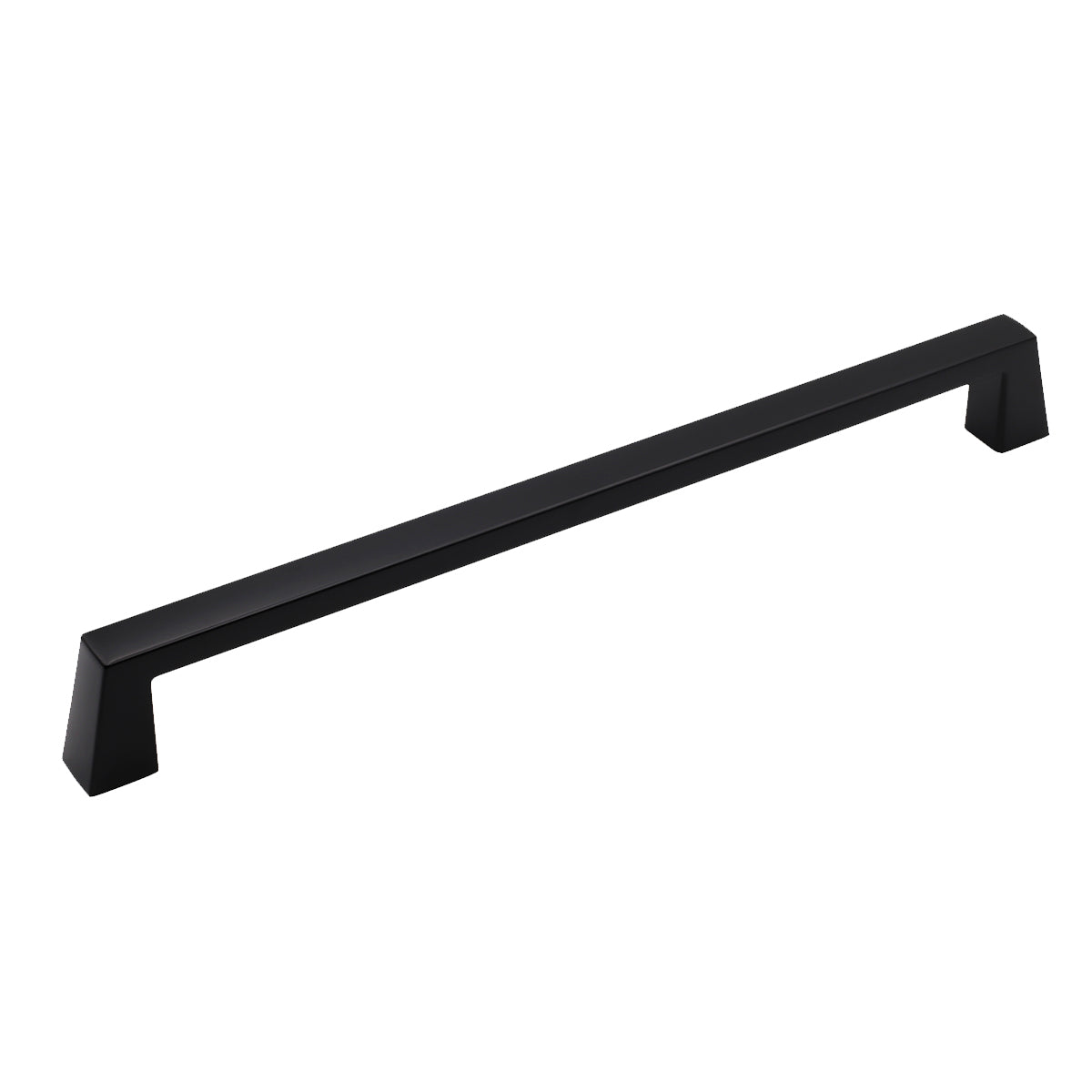 Pride Industrial PA54012BK 12" Center to Center Colorado Appliance Pull Matte Black Finish Main image
