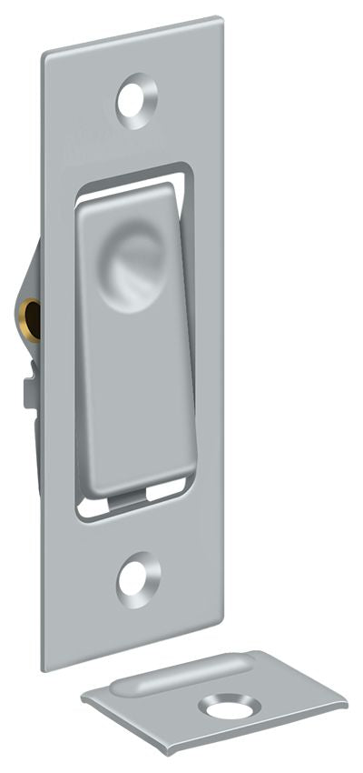 Deltana PDB42U26D Pocket Door Bolts; Jamb Bolt; Satin Chrome Finish Main image