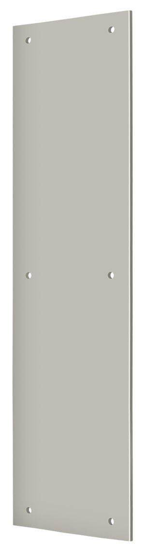 Deltana - Push Plate 3-1/2" x 15" - Satin Nickel