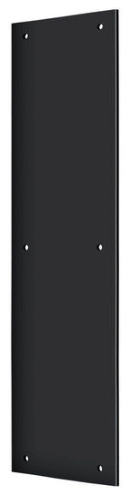 Deltana - Push Plate 3-1/2" x 15" - Black