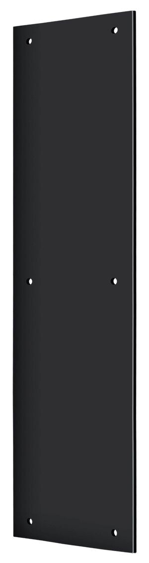 Deltana - Push Plate 3-1/2" x 15" - Black
