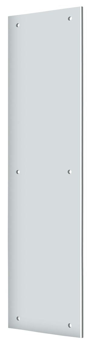 Deltana - Push Plate 3-1/2" x 15" - Bright Chrome