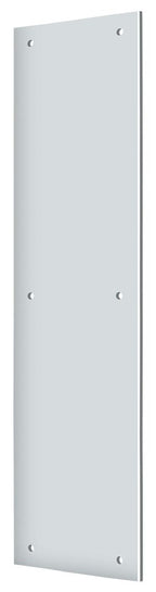 Deltana - Push Plate 3-1/2" x 15" - Bright Chrome