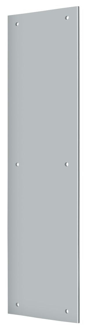 Deltana - Push Plate 3-1/2" x 15" - Satin Chrome