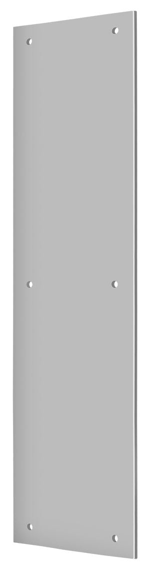 Deltana - Push Plate 3-1/2" x 15" - Satin Stainless Steel