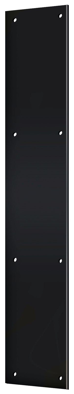 Deltana - Push Plate 3-1/2" x 20" - Black