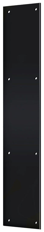 Deltana - Push Plate 3-1/2" x 20" - Black