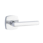 Emtek 5326FRLUS Freestone Lever  2-3/8" Backset Privacy with Urban Modern Rose for 1-1/4" to 2" Door