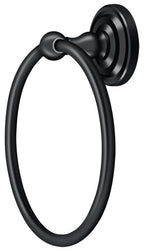 Deltana - Towel Ring; R-Series - Black