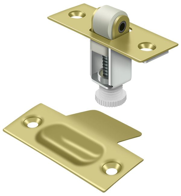 Deltana - Roller Catch - Bright Brass