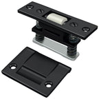 Deltana - Roller Catch; Heavy Duty - Black