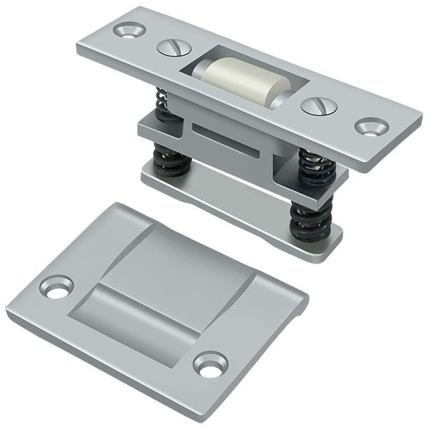 Deltana - Roller Catch; Heavy Duty - Satin Chrome