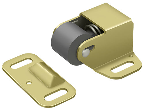 Deltana - Roller Catch Surface Mounted - Bright Brass