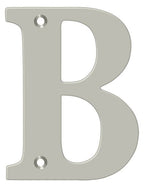 Deltana - 4" Residential Letter B - Satin Nickel