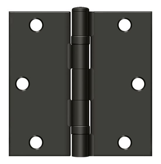 Deltana - 3-1/2" x 3-1/2" Square Corner Ball Bearing Hinge Secondary image