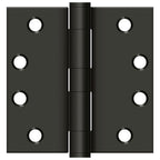 Deltana - 4" x 4" Square Hinge; Heavy Duty - Oil Rubbed Bronze