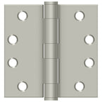 Deltana - 4" x 4" Square Hinge; Heavy Duty - Satin Nickel